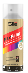Sila HOME Max Paint, лак глянцевый, краска аэрозольная
