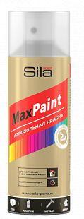 Sila HOME Max Paint, лак глянцевый, краска аэрозольная